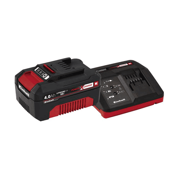 Стартер сет ПОЛНАЧ и БАТЕРИЈА EINHELL 18V 1X4.0 Ah LI-on Power X-Change