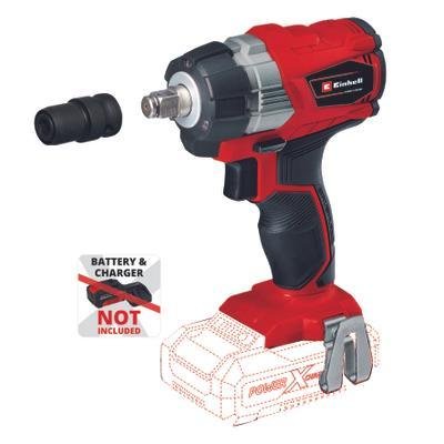 Батериска ударна штрафилица EINHELL TE-CW 18Li BL-Solo 1/2 210 Nm Power X-Change - Image 3