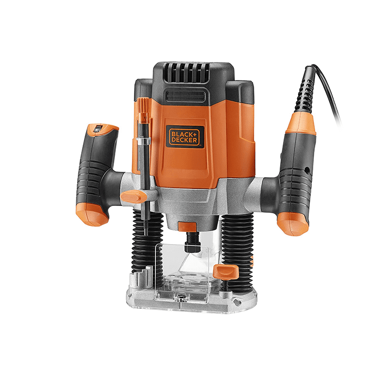 Глодалка-фреза во куфер 1200W 6, 6.35, 8mm прибор Black+Decker