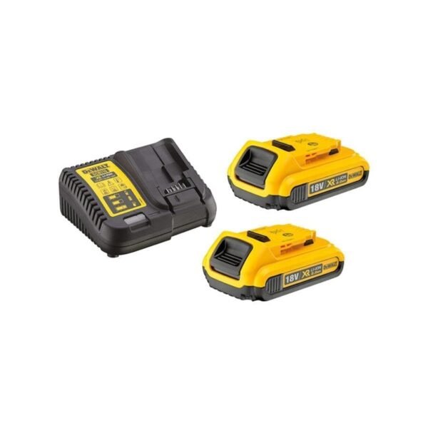 Сет 18V 2x2Ah батерии и полнач