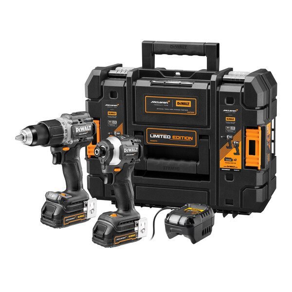 18V Сет вибр. дупчалка + удар. одвртувач 2xPOWERSTACK McLaren F1 - Image 3