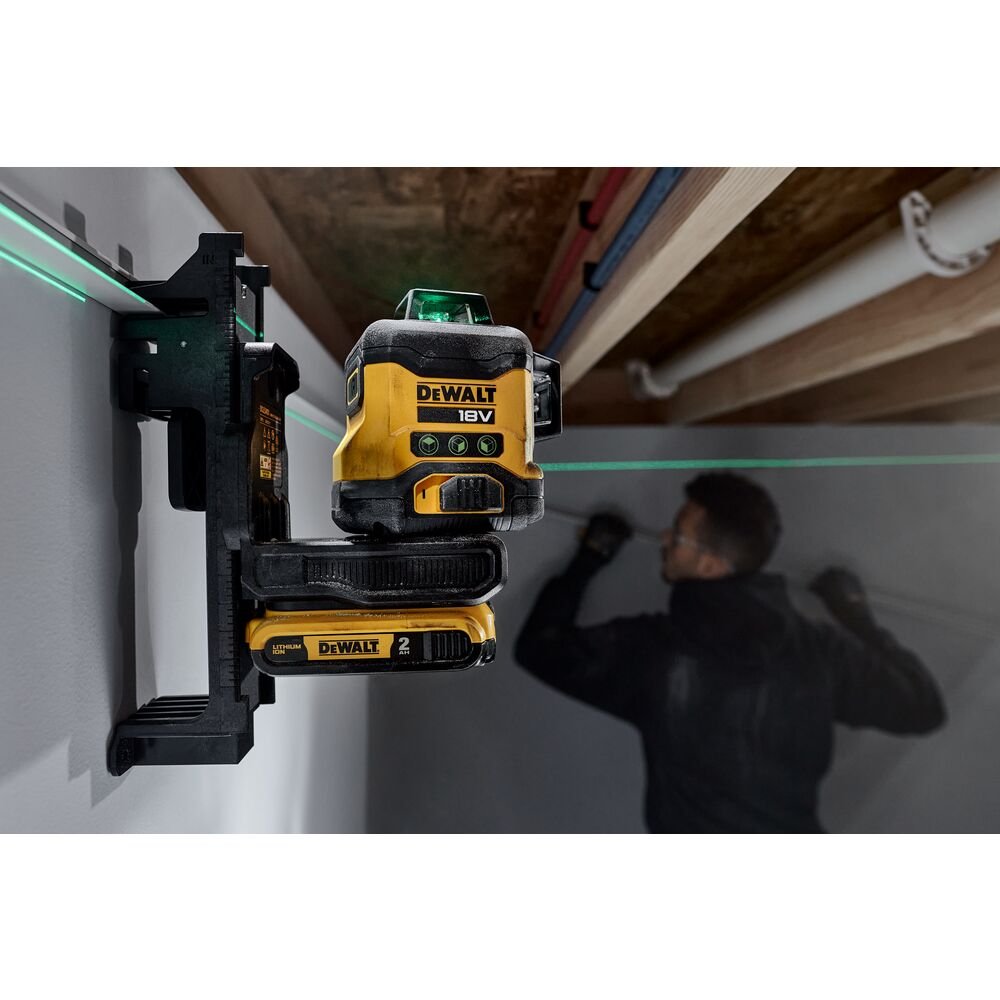 18V Ласер 3x360 зелен сноп 40m 1x2Ah - Image 4