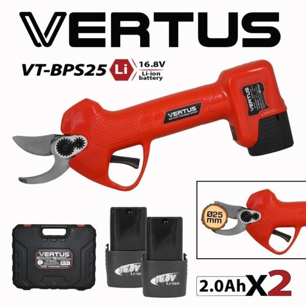 Батериска маказа VERTUS 2AHVT-BPS25 25mm 2x16.8V