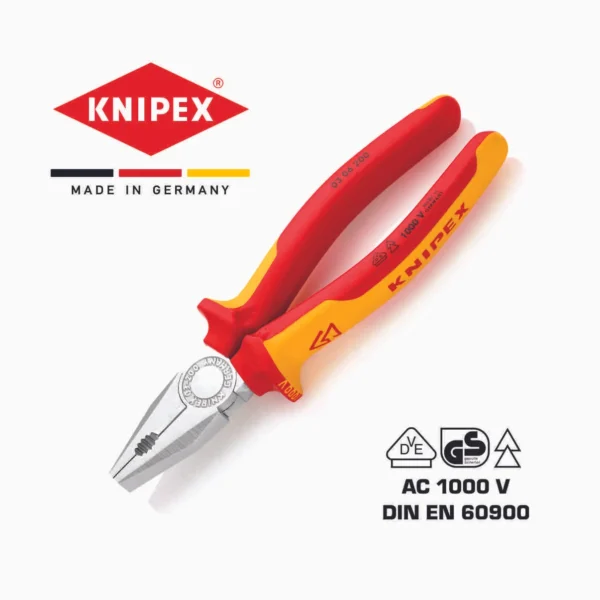 Комбинирана клешта 200mm vde 1000v knipex