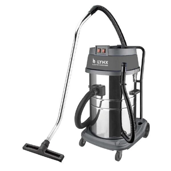 Правосмукалка LYNX VC 802 | 2 x 1200 W | 80 L | 2.3 m³/min | 23.4 kg